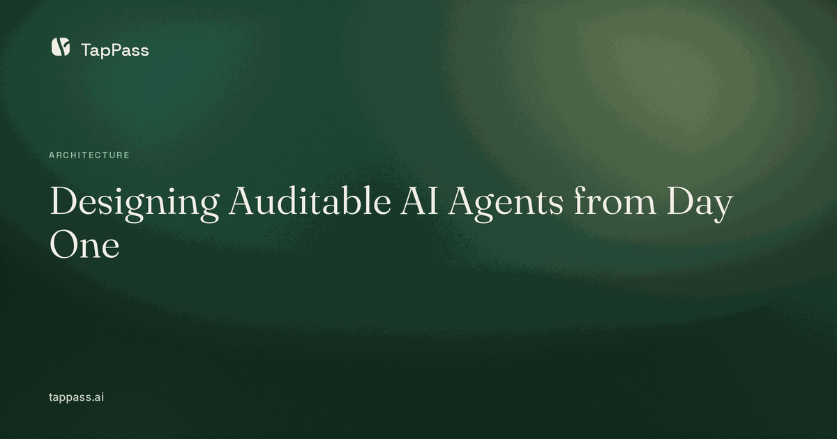 Auditable Agents